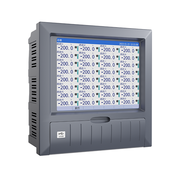 和记官方网站MIK-R8000D 1-40路 10.4英寸 彩屏 无纸记录仪 USB