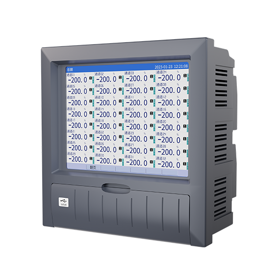 和记官方网站MIK-R8000D 1-40路 10.4英寸 彩屏 无纸记录仪 USB