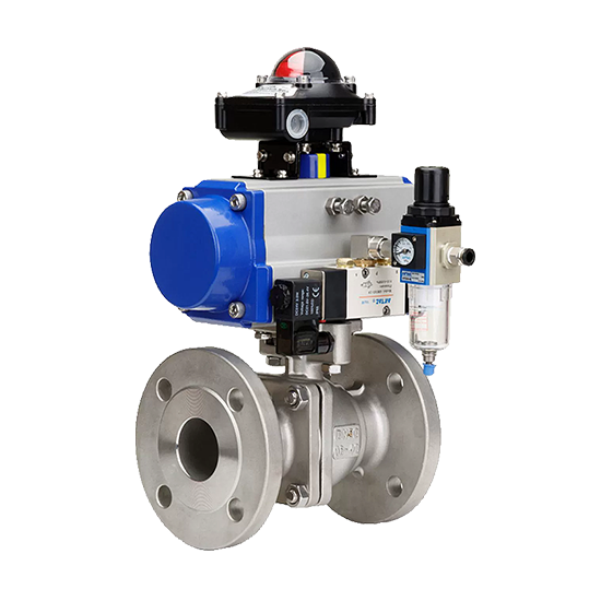 和记官方网站-气动法兰球阀 流体控制